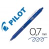 Esferografica pilot frixion clicker apagavel 07 mm cor azul