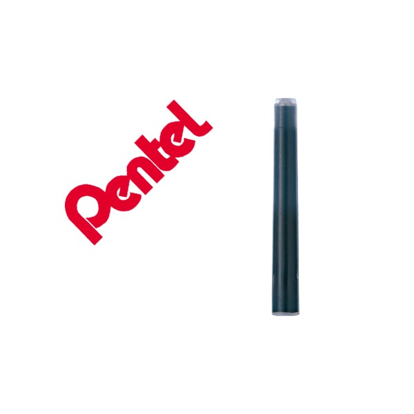 Recarga pincel tinta da china pentel com 12 embalagems de 4 unidades