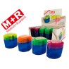 Apara lapis mr neo light 2 usos com deposito cores sortidas