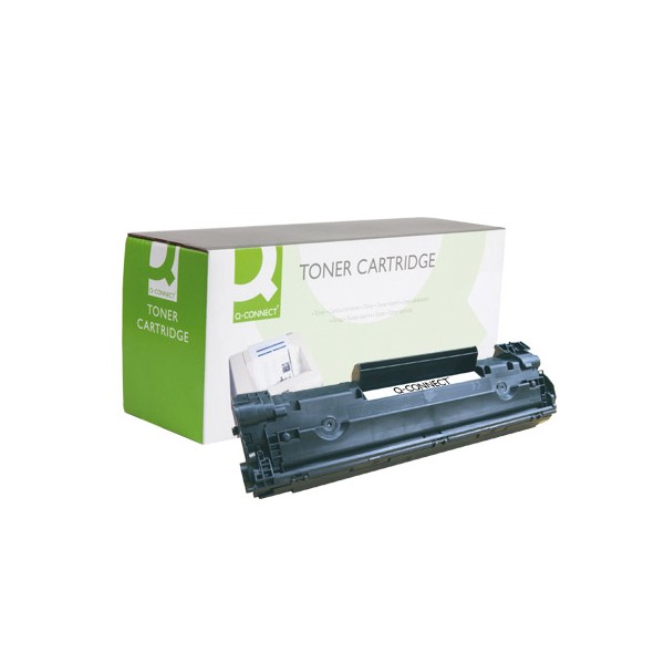 Toner q connect compativel hp cb435a para laserjet p1005 p1006 3000pag