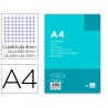 Recarga liderpapel folio 100 folhas 80 gr quadriculado 4 mm 16 furos com margem fsc misto fsc std 40