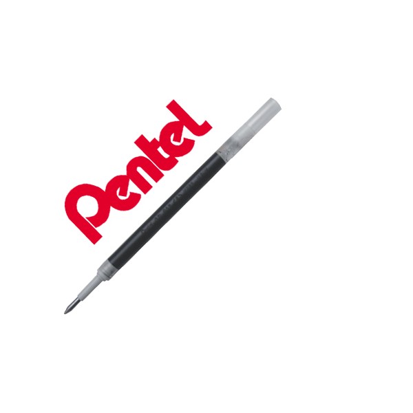 Recarga pentel kfr7 a tinta cor preta para pentel k157 k227 kr507 e k600