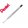 Recarga pentel kfl8 a tinta cor preta para ball point pentel sterling b810 e b811 b460 b800 b610