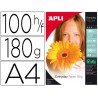 Papel fotografico apli glossy din din a4pack 100 folhas de 180 gr