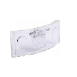Name holder with curvature