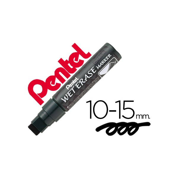 Marcador pentel wet erase 56 preto