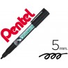 Marcador pentel nn50 permanente ponta redonda preto