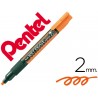 Marcador pentel smw26 wet erase laranja