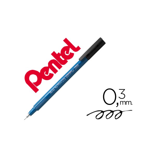 Marcador pentel pm403 preto