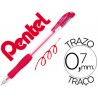 Esferografica pentel bp107 rolly vermelho