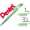 Marcador fluorescente pentel sl12 verde