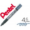 Marcador pentel mmp20 paint vidro e plastico cinza