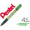 Marcador pentel mmp20 paint vidro e plastico verde lima