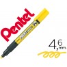 Marcador pentel mmp20 paint vidro e plastico amarelo