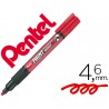 Marcador pentel mmp20 paint vidro e plastico vermelho