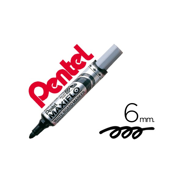 Marcador pentel mwl5m quadro br maxiflo preto