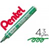 Marcador pentel n50 permanente verde 43 mm