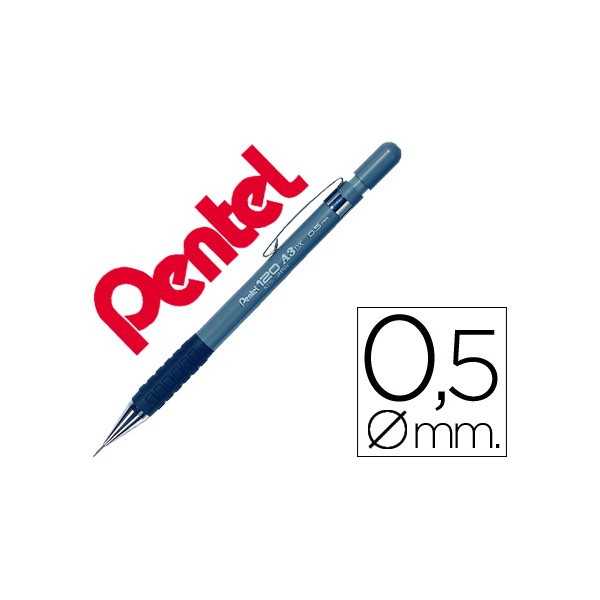 Lapiseira pentel a315 05 mm preto