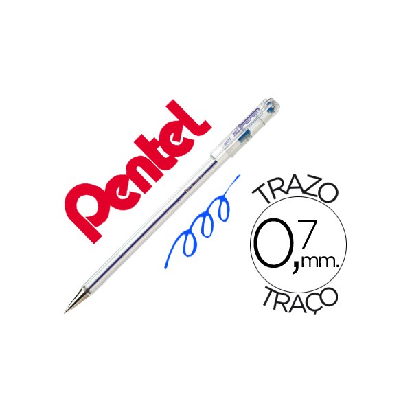 Esferografica pentel bk77 azul