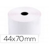 Rolo papel para impressora 44x70x11 mm 60 gr