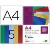 Cartolina metalizada liderpapel din a4 pack 50 folhas sortidas