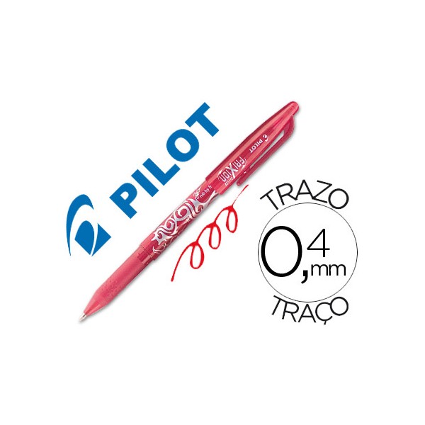 Marcador pilot frixion vermelho