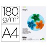 Cartolina liderpapel 180 gr 100 folhas din a4 cores sortidas