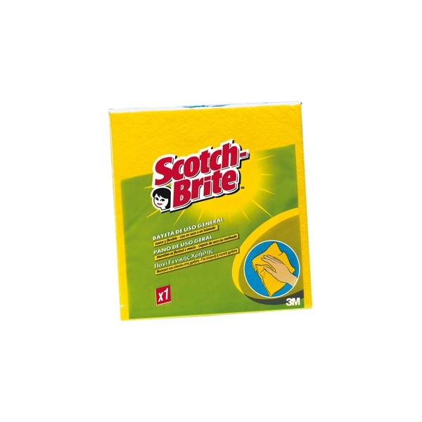 Pano de limpeza multiusos 38 x 40 cm 3m scotch brite