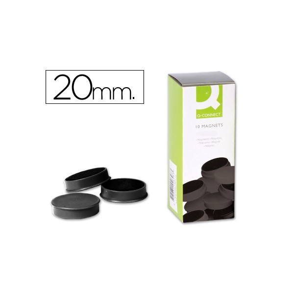 Iman de sinalizacao q connect 2cm preto