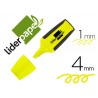 Marcador fluorescente liderpapel amarelo