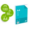 Papel liderpapel din a4 80 gr 100 folhas 10 folhas gratis