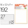 Etiquetas adesivas liderpapel 10 2 folhas 19x27 mm 192 etiquetas