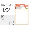 Etiquetas adesivas liderpapel 10 2 folhas 12x18 mm 432 etiquetas