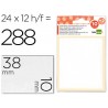 Etiquetas adesivas liderpapel 10 2 folhas 10x38 mm 252 etiquetas