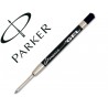 Recarga esferografica gel parker preto