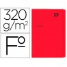 Classificador gio em cartolina folio pocket vermelho com bolsa e aba