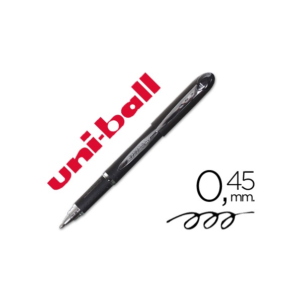 Marcador uni ball roller sx 210 preto