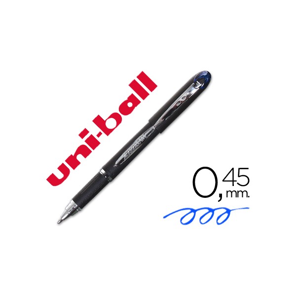 Marcador uni ball roller sx 210 azul