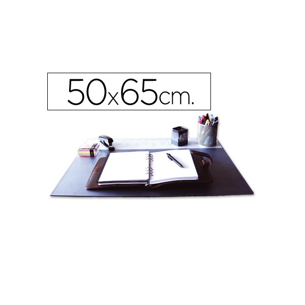 Base secretaria q connect pvc preta 500x650 mm