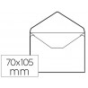 Envelope liderpapel cartao de visita branco 70 x 105 mm engomado pack de 100 unidades