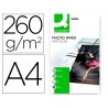 Papel fotografia q connect glossy caixa 20 folhas 260 gr papel revestido