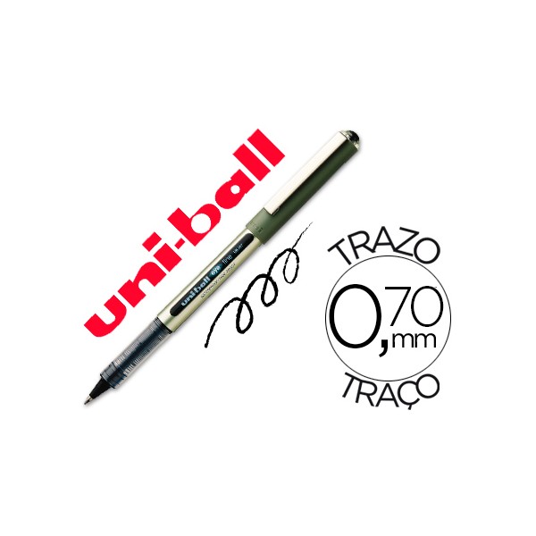 Marcador uni ball roller ub 157 preto 07 mm