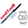 Marcador uni ball roller ub 150 micro eye azul 05 mm