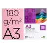 Cartolina liderpapel 180 gr 100 folhas din a3 rosa