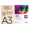 Cartolina liderpapel 180 gr 100 folhas din a3 creme