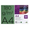 Cartolina liderpapel 180 gr 100 folhas din a4 verde escuro