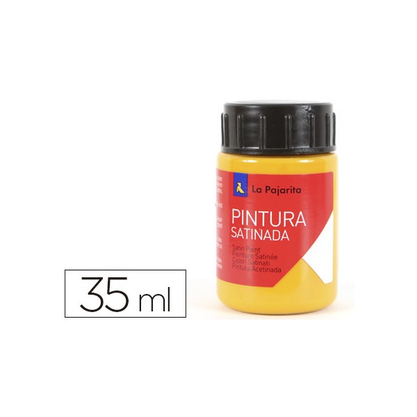 Tinta latex la pajarita 35 ml amarelo medio