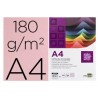 Cartolina liderpapel 180 gr 100 folhas din a4 rosa