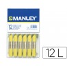 Lapis de cera manley 12 unidades amarelo claro