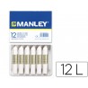 Lapis de cera manley 12 unidades branco